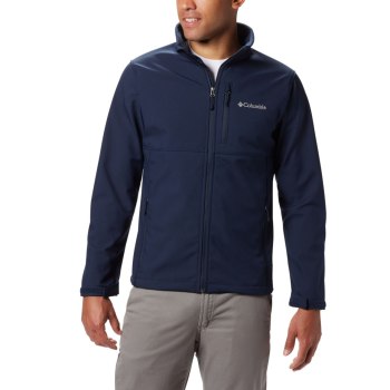 Columbia Ascender Softshell Big, Chamarras Azul Marino Para Hombre | 964218-ANH